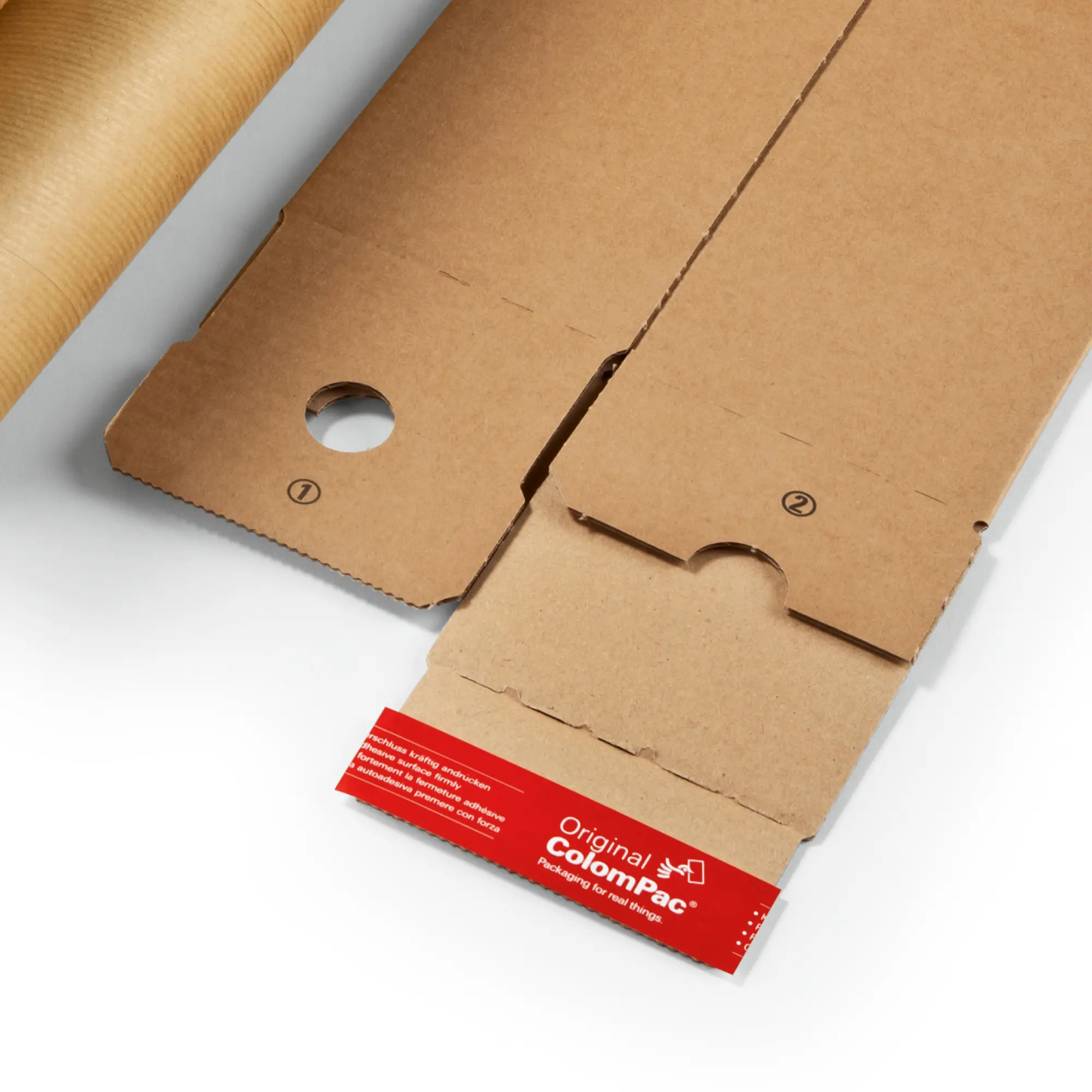 Trapezversandbox 860x105/55x75 mm