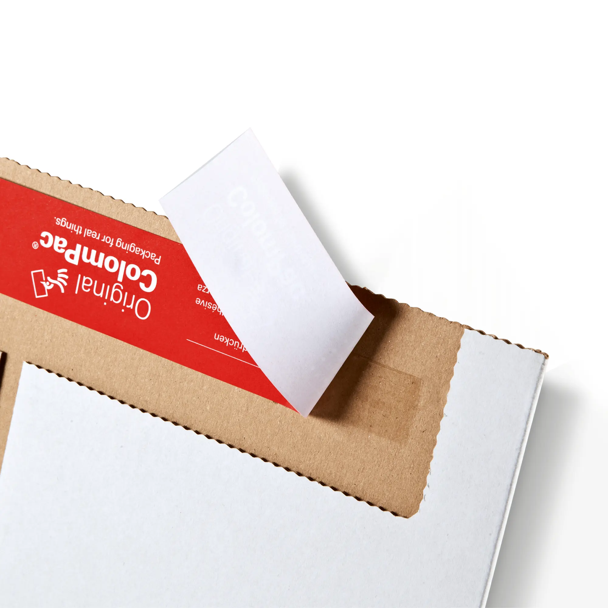 Buchverpackung weiß 250x190x-75 mm