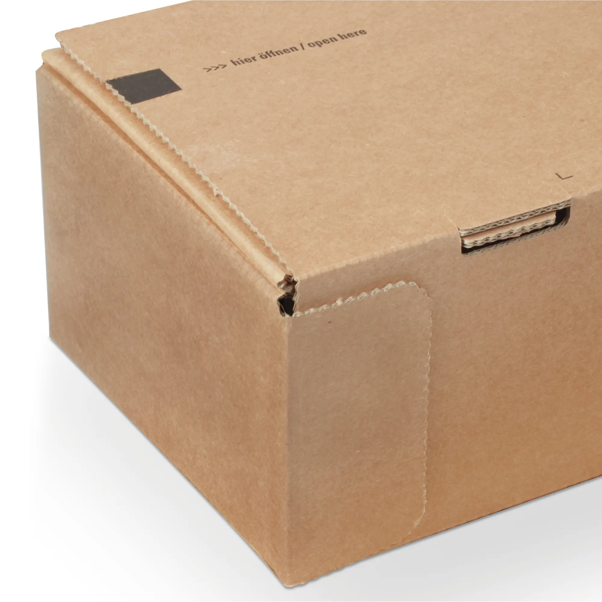 Automatikboden-Karton Doppelwelle 215x115x100 mm