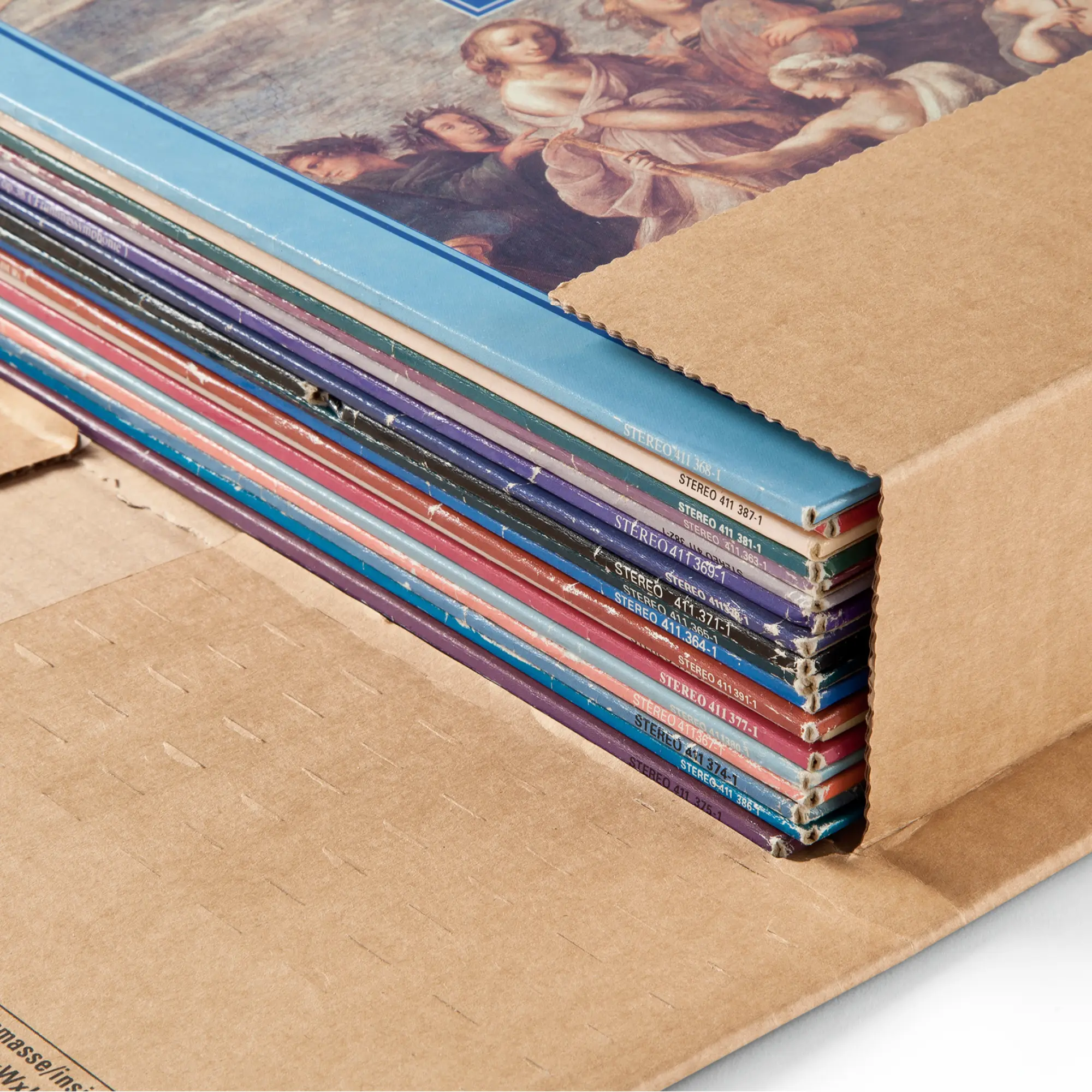 Buchverpackung aus Wellpappe 360x265x-92 mm