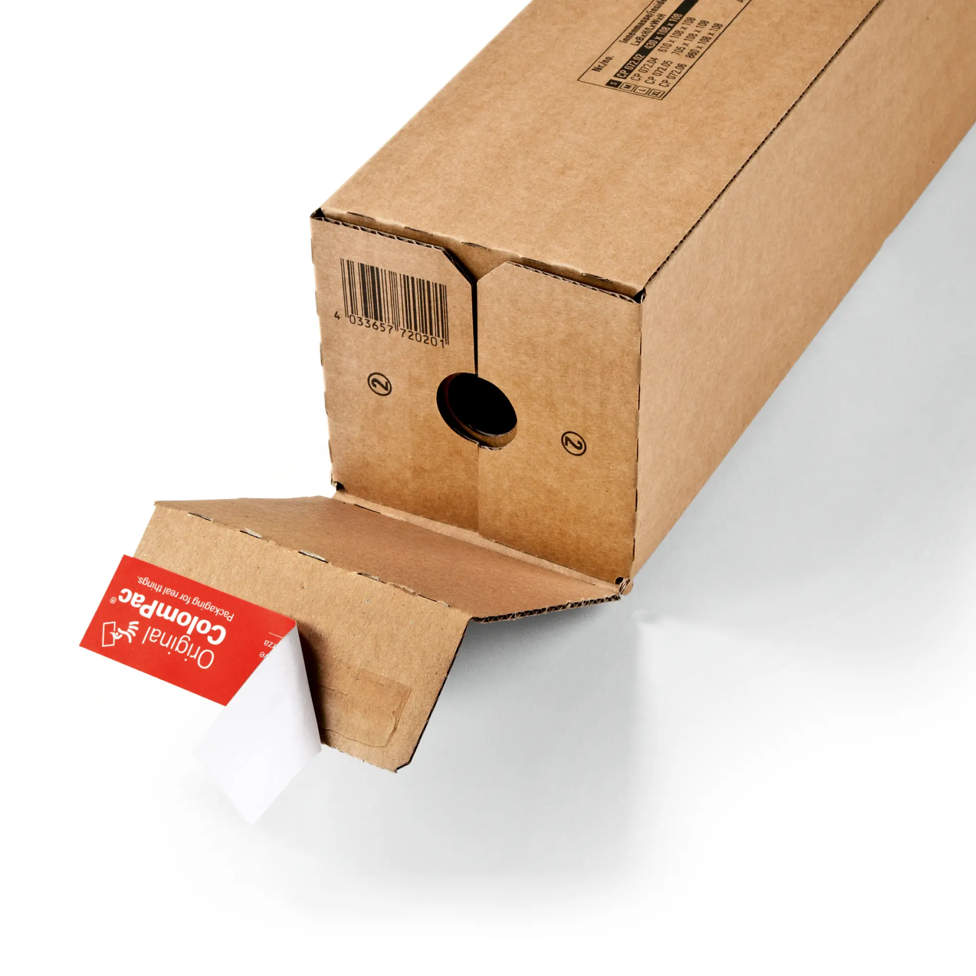 Teleskop Versandhülse (Innenteil) 1060x108x108 mm