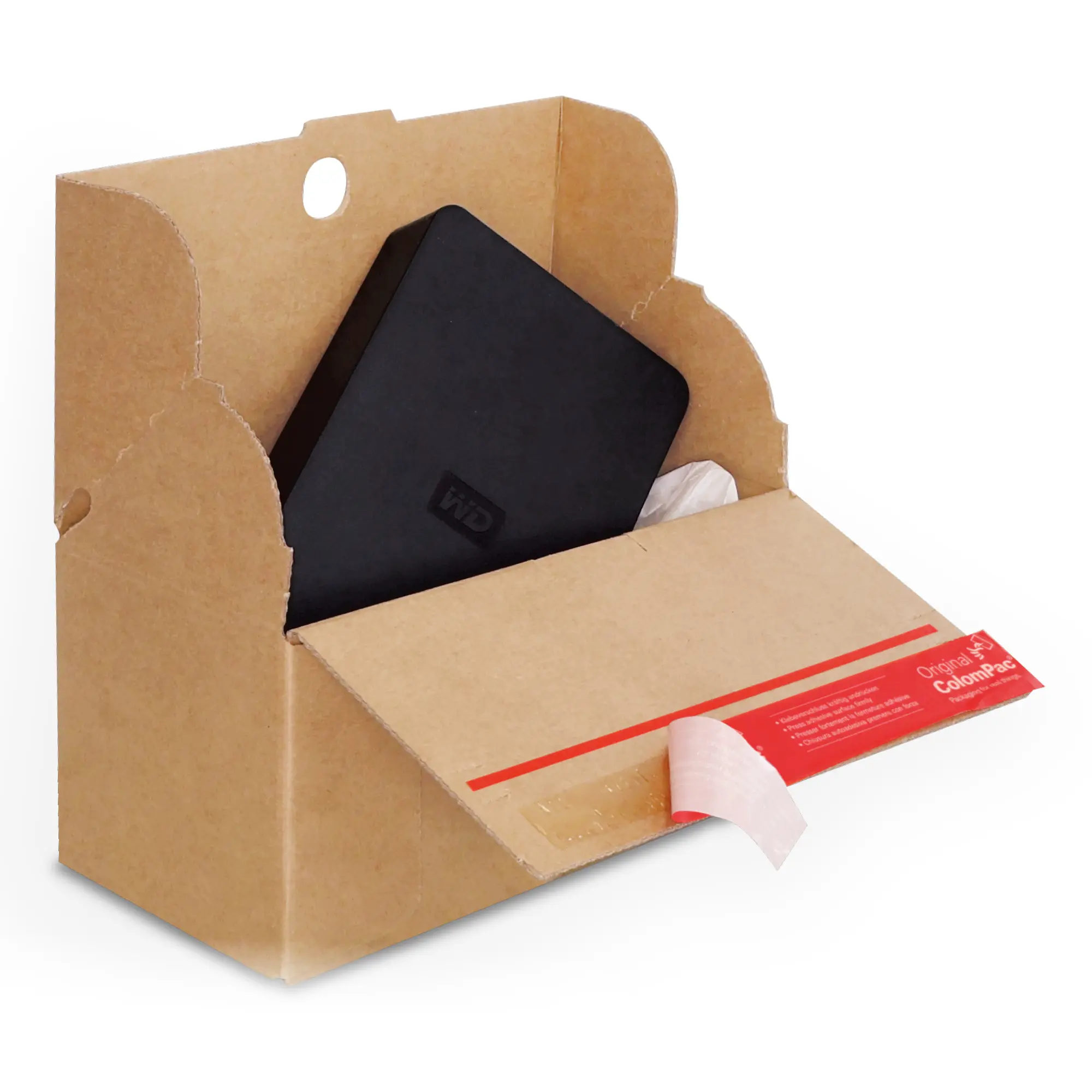 Automatikboden-Karton Doppelwelle 215x115x100 mm