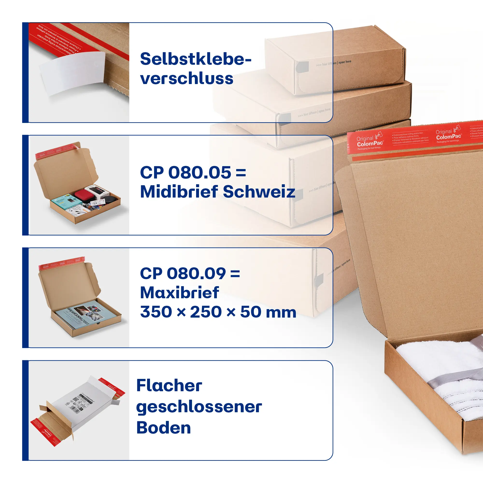 E-Commerce Modulbox 335x244x74 mm