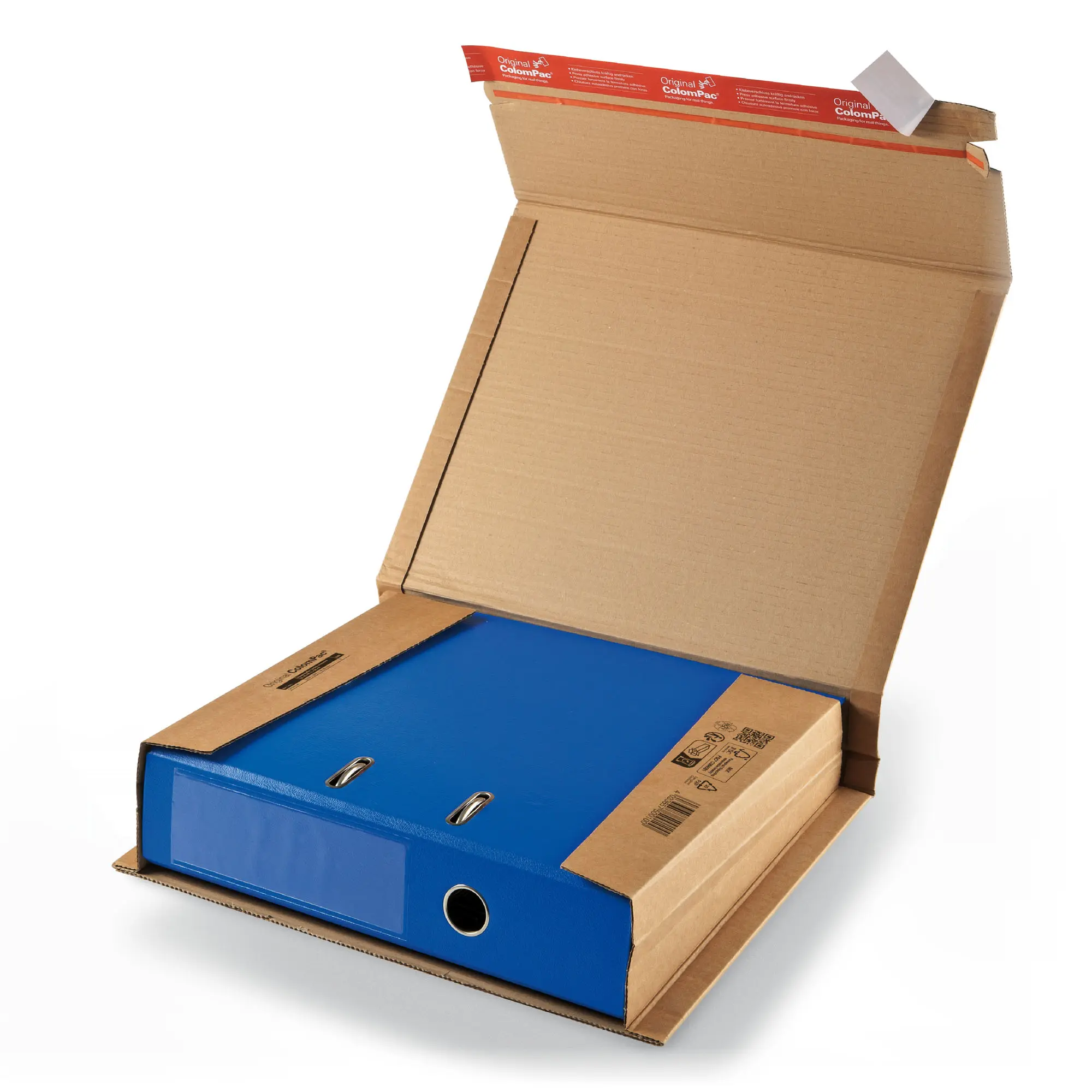 Ordner-Versandverpackung 320x290x35-80 mm