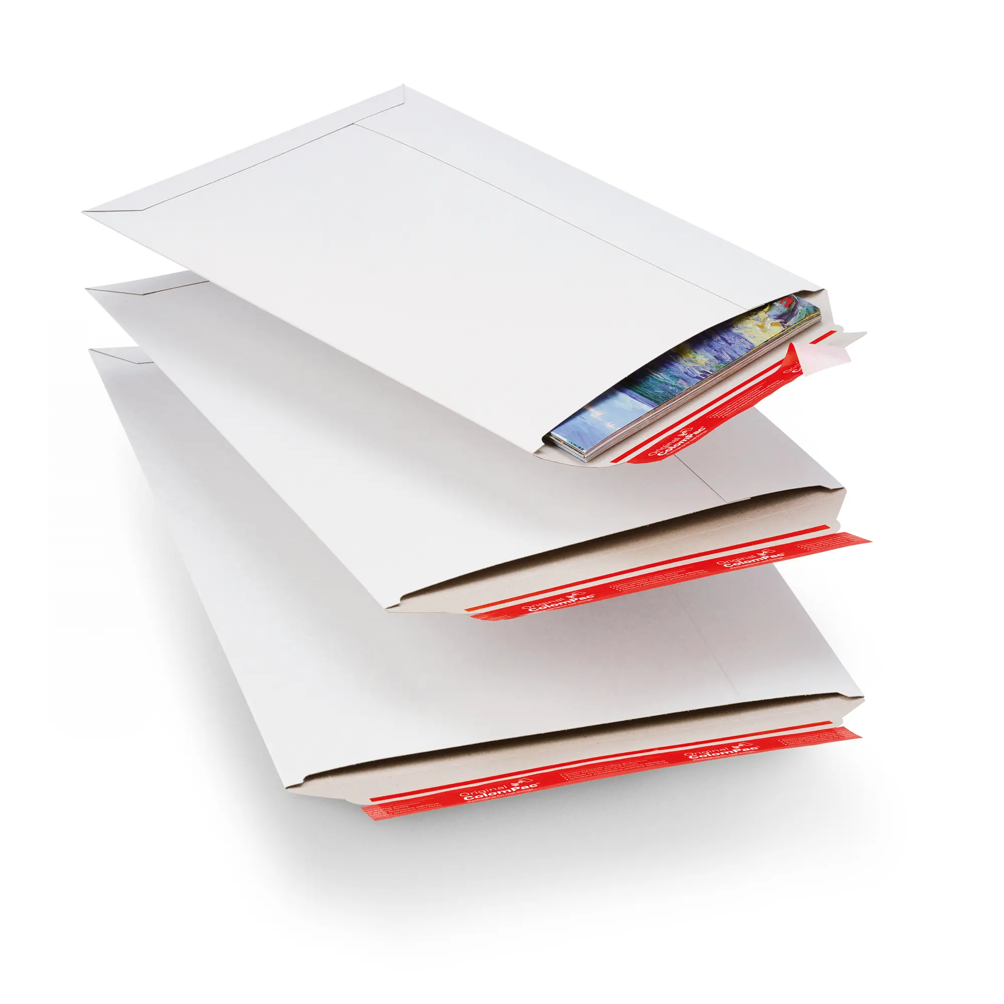 Versandtasche aus Vollpappe 170x245x-30 mm