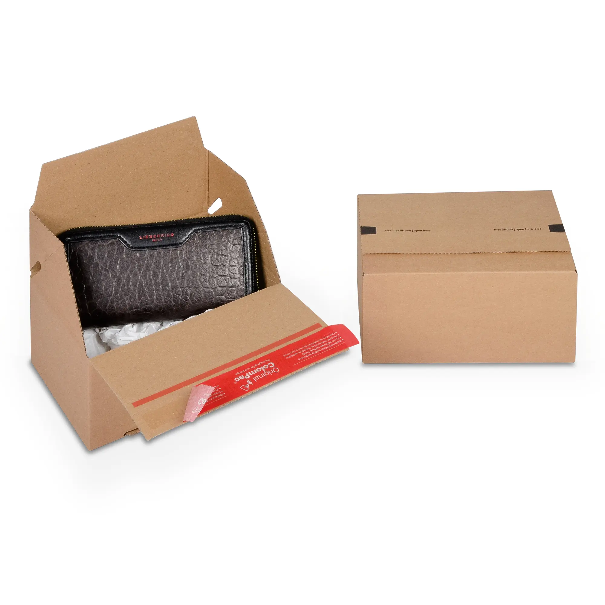 Blitzbodenkarton aus Wellpappe 195x145x90 mm