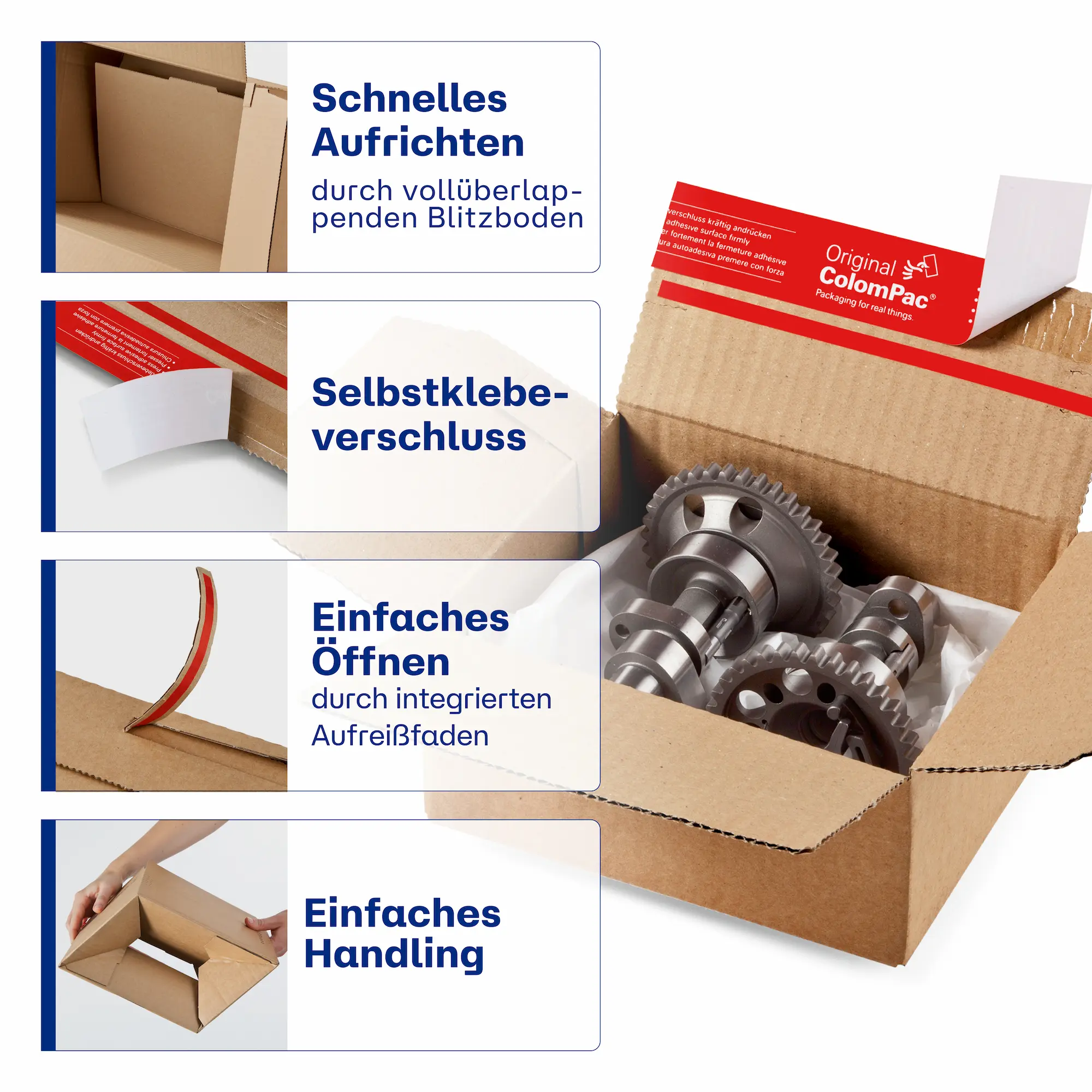 Blitzbodenkarton 230x160x125 mm