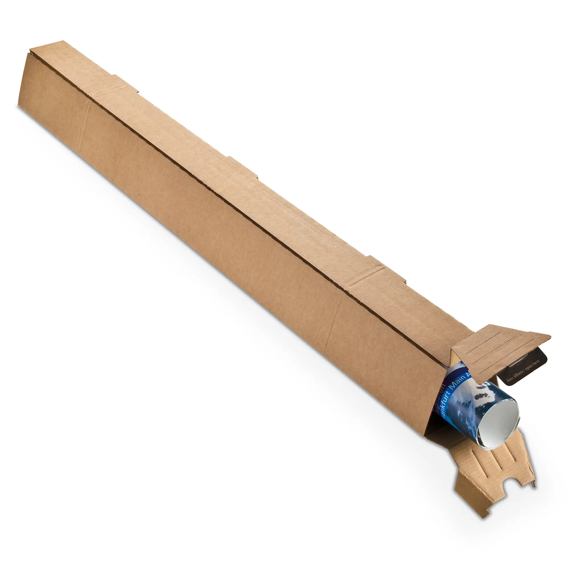 Trapezversandbox 860x105/55x75 mm