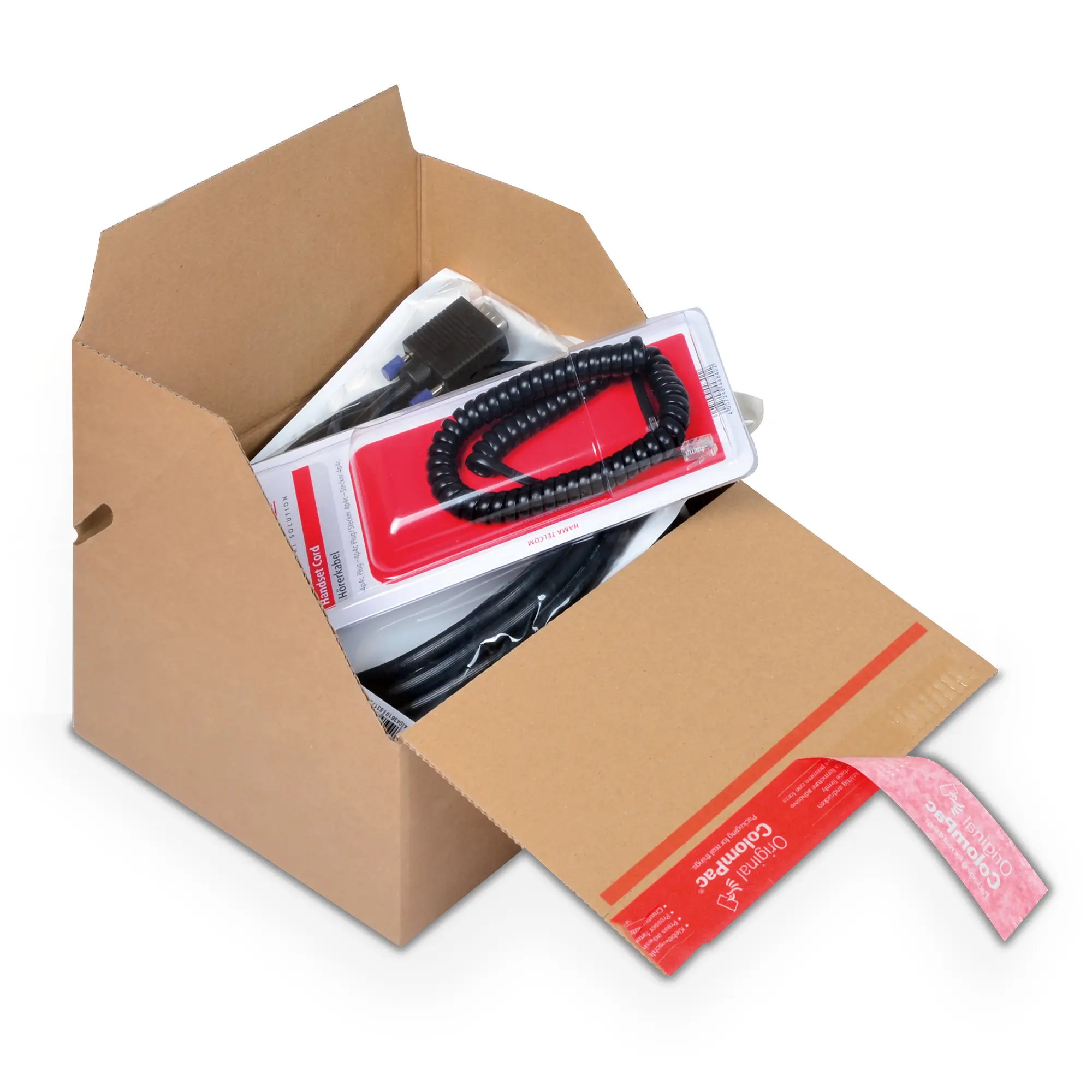 Blitzbodenkarton aus Wellpappe 194x194x87 mm