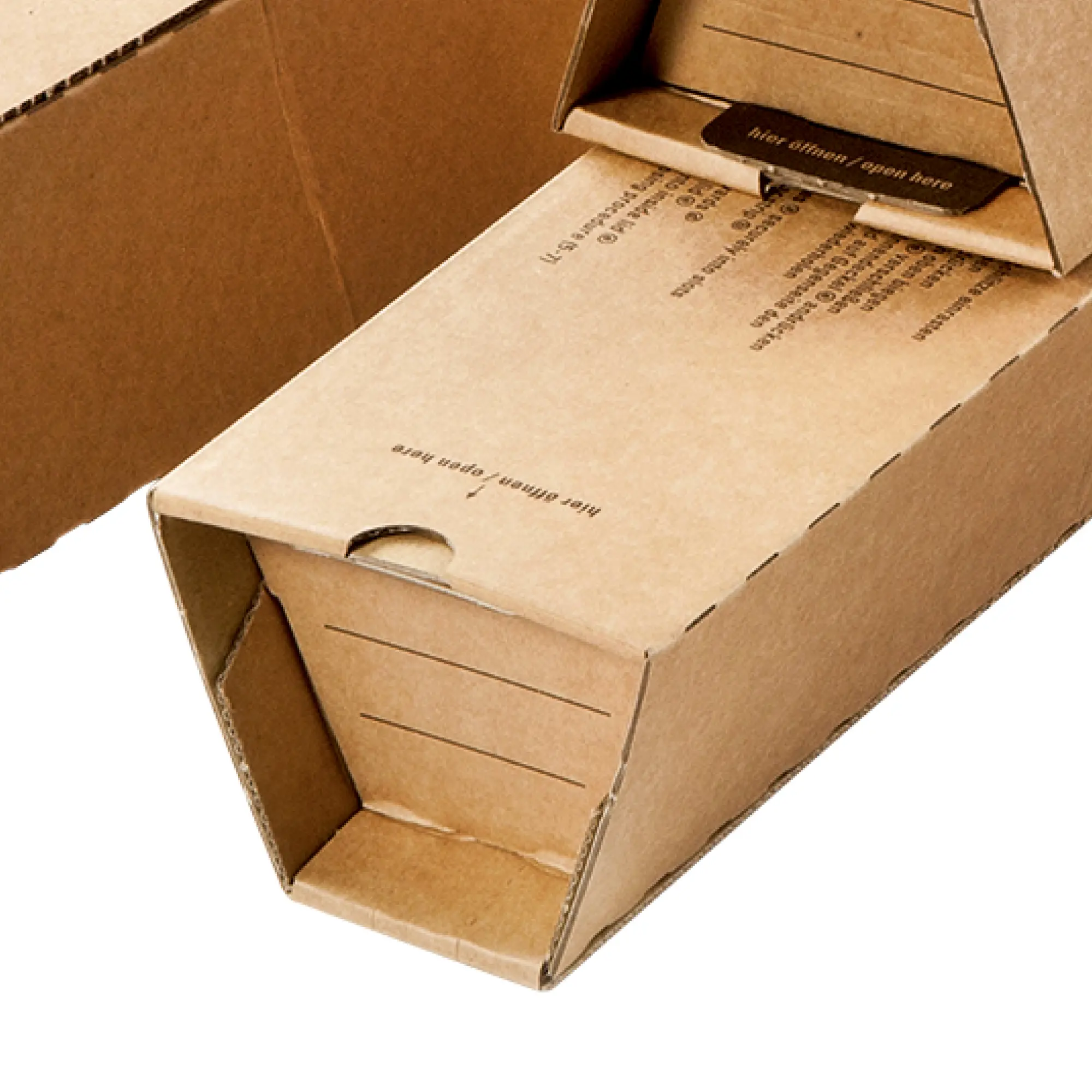 Trapezversandbox 610x105/55x75 mm