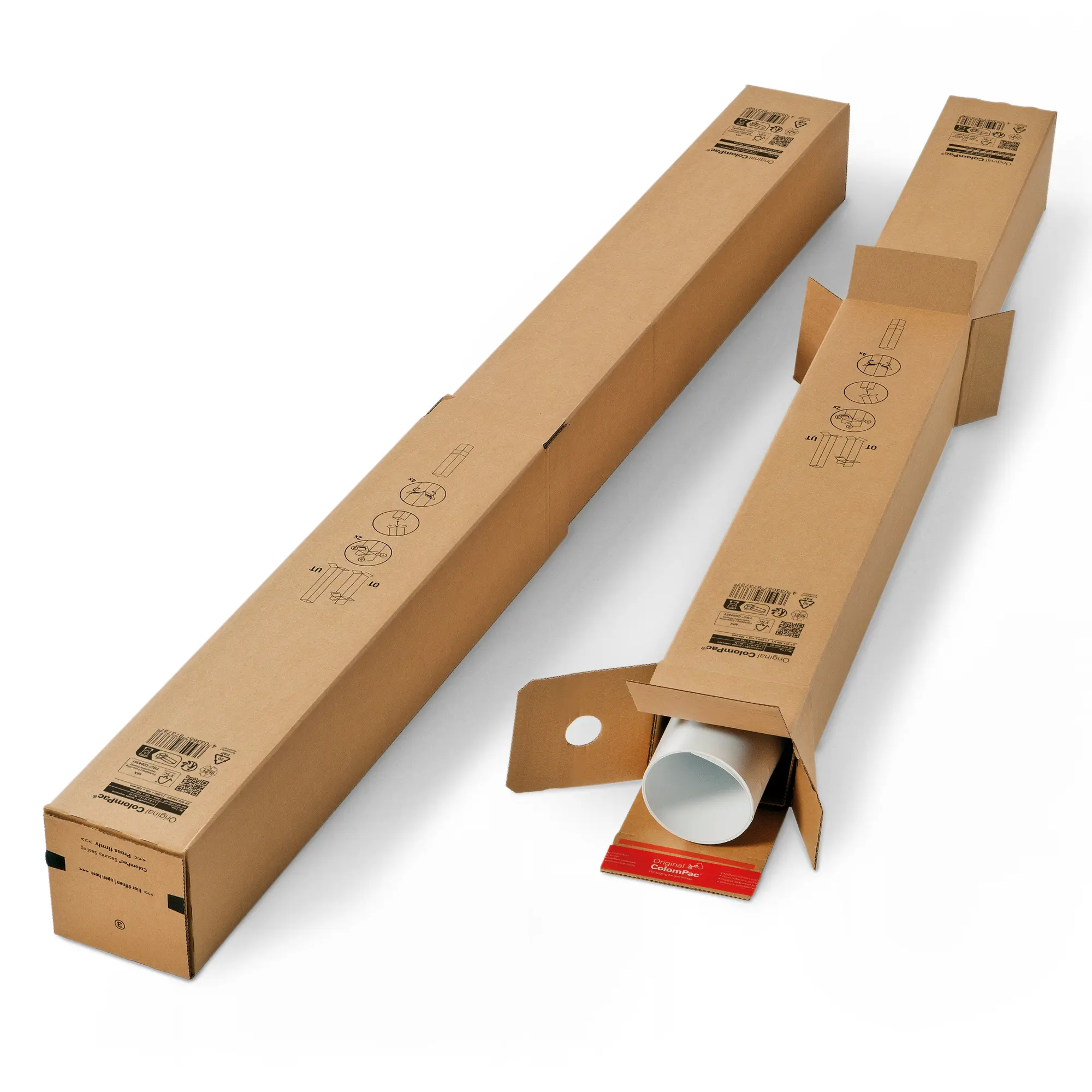 Teleskop Versandhülse (Innenteil) 1060x108x108 mm